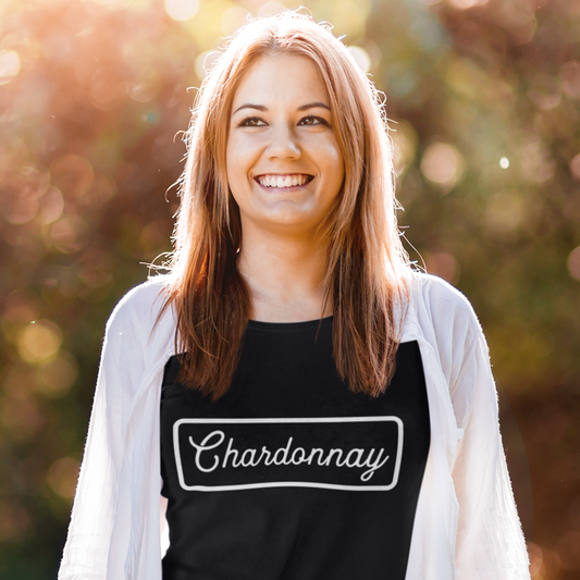 'Chardonnay'  Themed Wine T-Shirt